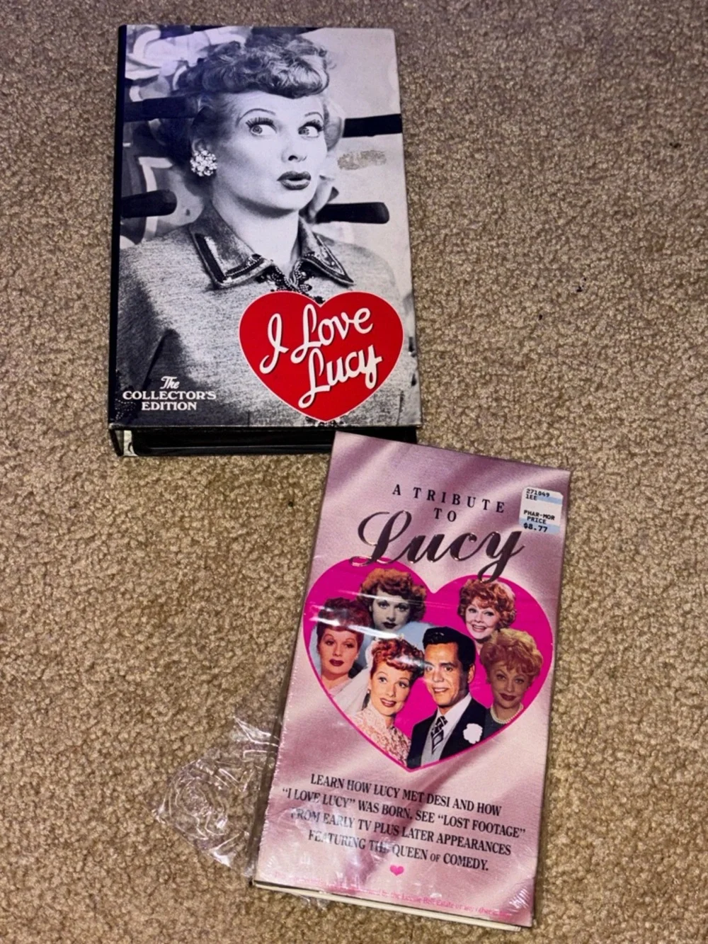 Lot Of Tribute I Love Lucy VHS Tapes.